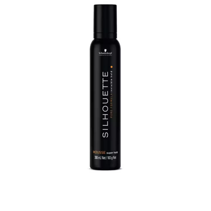 SCHWARZKOPF SILHOUETTE PURE SUPER HOLD 200 ml. Espuma extrafuerte. - 1