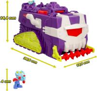 METAZELLS Wrock Raider - Vehicle Vehículo grande con muchas funciones que incluye otro vehículo más pequeño y figuras Metazells-Regalo óptimo para NIÑOS y NIÑAS - details 0