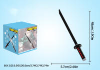 Bloques De Construcción De Espada Katana Demonio Slash Modelo Japonés Para Niños Juguete De Bloques Micro De Plástico ABS Ornamentación De Escritorio Regalo De Navidad - details 17