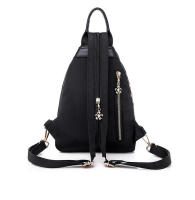 Mochila Pequeña De Encaje Estilo Sencillo Para Mujer Bolsa De Hombro Casual Mochila De Viaje Oxford Bolsa De Pecho - details 8