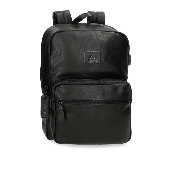 Mochila Porta ordenador Adept Axel negro 14´´ - 1