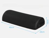 Cojín De Soporte Para Pies Semicírculo De Alta Resilencia Almohada Masajeadora Portátil Para Viajes Y Oficina Tamaño 40x20x10cm Para Adultos - details 1
