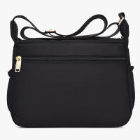 Bolso Cruzado De Mujer En Tela Oxford Simple Bolso De Hombro Multicapa Impermeable Monedero Lady Bolsa De Mano Estilo Fashion - details 12