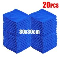 Toallas De Microfibra Para Lavar Y Secar Coche 10Pcs Tela De Limpieza Multifuncional Para Detallado Y Polir Auto Herramientas De Limpieza Del Hogar 30x30cm - details 8