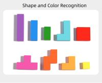 Juego De Mesa Interactivo 3D Puzzle Para Dos Personas Tangram Matemáticos Bloques De Construcción Juego De Enigmas Para Niños - details 5