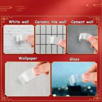 Cinta Adhesiva Reutilizable Doble Cara Transparente Nano Pegamento Sin Costuras Impermeable Pared Adhesivo Lavable - details 4
