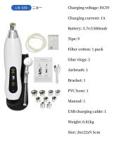 Máquina De Dermaplanificación Diamante Portátil Para Eliminación De Quistes Faciales Cuidado De La Piel Belleza Dispositivo Para Marcas De Acné - details 10