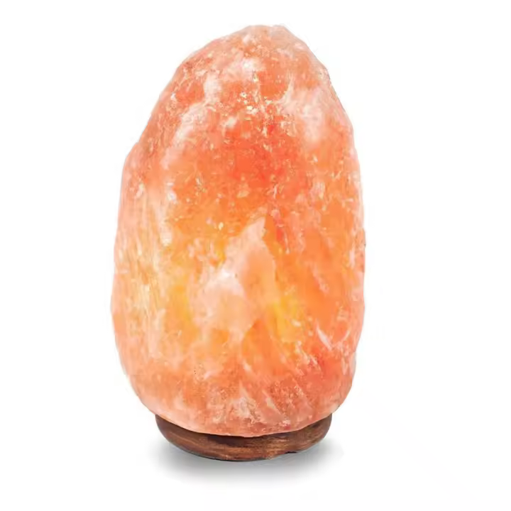 PLUSHOME Lámpara de Sal del Himalaya Naturales  Alta Calidad y 100% Natural - 1