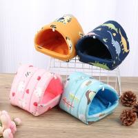 Cama De Hamster Cómoda Para Pequeños Animales Algodón Suave Nido Caliente Para Conejo Surtidor Rata De Sapo Mini Jaula Incluida Medidas S/M/L/XL - details 8