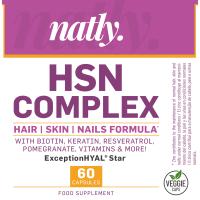Natly nutrition - Pelo, Piel y Uñas - HSN - 60 cápsulas - details 1
