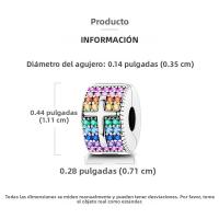 Encanto De Plata De 925 Para Pulsera Con Barco De Paseo Y Corazón Joyería Fina Para DIY Regalo Con Cuentas De Papel Y Rosas - details 82