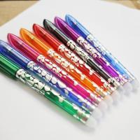 Set De 6 Rotuladores Gel Erasables 0.5mm Con 8 Colores Refill Rod De Tinta Magia Lavable Para Escuela Y Oficina - details 2