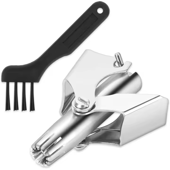 Recortador de pelo de Nariz para hambres y Mujeres, manual sin badería, impermeable, indoloro, arce inoxidable con Cuchillo, hipoalérgico, adecuado - 1