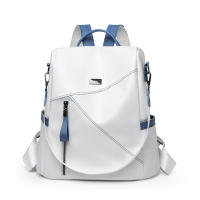 Mochila de de de de Espalda Cuero Suave con Cremallera Diseño Parche Liner Correa Arcuata - details 22