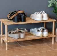 Zapatero de Bambú The Secret Home - Organizador de Zapatos Multiusos con Baldas - Color Natural - Muebles de Recibidor - details 4
