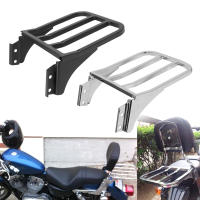 Almohadilla De Manillar Trasero Para Motocicleta Harley Sportster XL 04-17 Dyna 06-17 Softail 84-05 FLST FLSTC LSTSC 06-17 Con Estuche De Equipaje - details 0