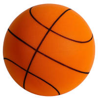 Bola De Bounce Silenciosa De Poliuretano Para Interior Tamaños 18/21/24cm Juguetes Silenciosos Para Niños Bola De Baloncesto Suave Para Entrenamiento - details 12