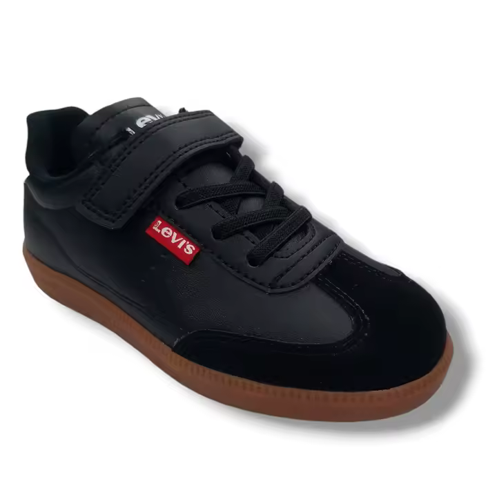 Levi's Levis Zapatilla Sneakers Niño JACKSON VJAC0001S NEGRO Zapatillas calzado niños Levis Winter ROYALE CORDONETS - 1
