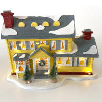 Adorno De Villaje Navideño Estilo Griswold Casa De Vacaciones De Navidad Para Decoraciones De Fiestas Ornamento De Resina - details 17