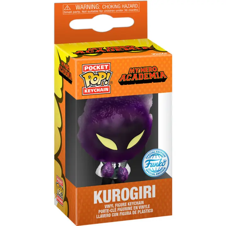 Llavero Pocket POP My Hero Academia Kurogiri ExclusiveFigura  Coleccionable - Idea de Regalo- Mercancia Oficial - Juguetes para Niños y Adultos - Movies Fans - Muñeco para Coleccionistas y Exposición - 1