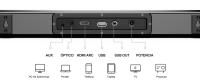 Barra de Sonido ULTIMEA Nova S40 Soundbar con subwoofer con cable, canal 2.1, Potencia Máxima 160W, modos de película/música/juego, Bluetooth 5.3/HDMI/óptico/AUX/Montaje en Pared, para TV y juegos de PC, Adecuado para cine en casa - details 9