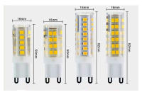Bombilla LED G9 7W 9W 12W 15W 18W Para Casa Reemplaza Lámpara Halógena 30/40W Voltaje AC110V 220V Luz SMD 2835 Con Vida Útil De 50000 Horas - details 2