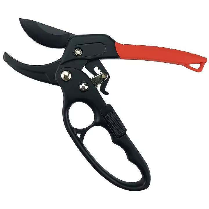 Tijeras De Podar Profesional Con Engranaje Segmentado Y Anillo Para Mano Ahorro De Fuerza Para Podar Ramales En Jardín Y Frutas - 1