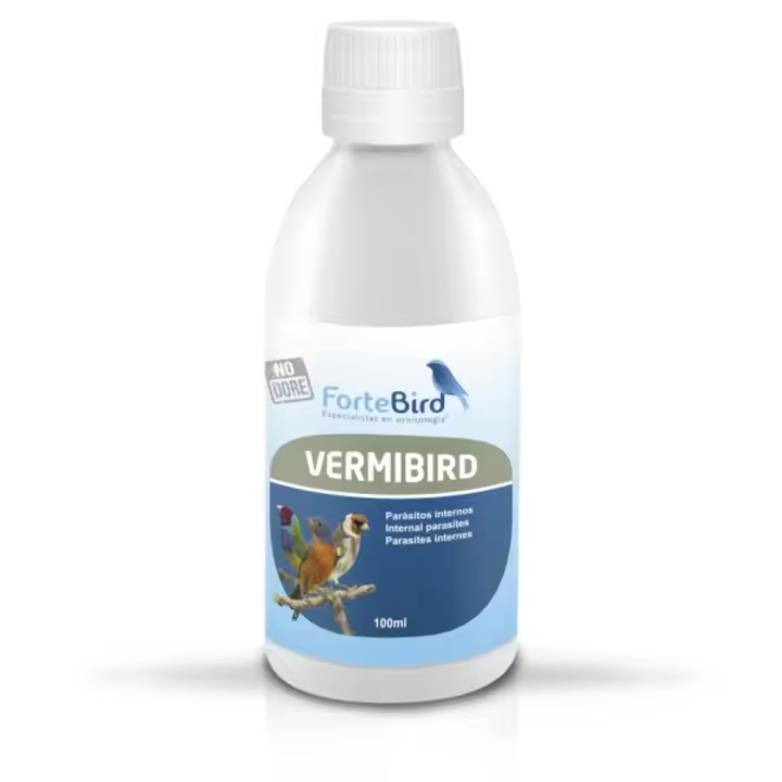 VermiBird 100 ml  Eliminación parasitos intestinales Fortebird - 1
