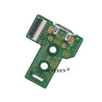 IVYUEEN Placa De Circuito De Puerto De Carga USB 12Pin JDS 011 030 040 050 Para Controlador Dualshock 4PS4 Cable Flex De Cinta - details 9