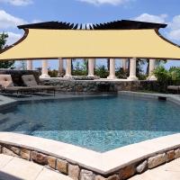 Paño de sombra Premium, tela protectora UV duradera con ojales y bordes reforzados, pantalla de privacidad perfecta para patios al aire libre, jardines, pérgolas y toldos, 1 unidad，Sombra Premium UV Duradera, Ojales y Bordes Reforzados - details 2