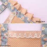 Delantal Para Mujer Con Encaje Y Gran Bolsillo Para Cocina Y Limpieza Delantal De Algodón Y Poliéster Transpirable Estilo Japonés - details 4
