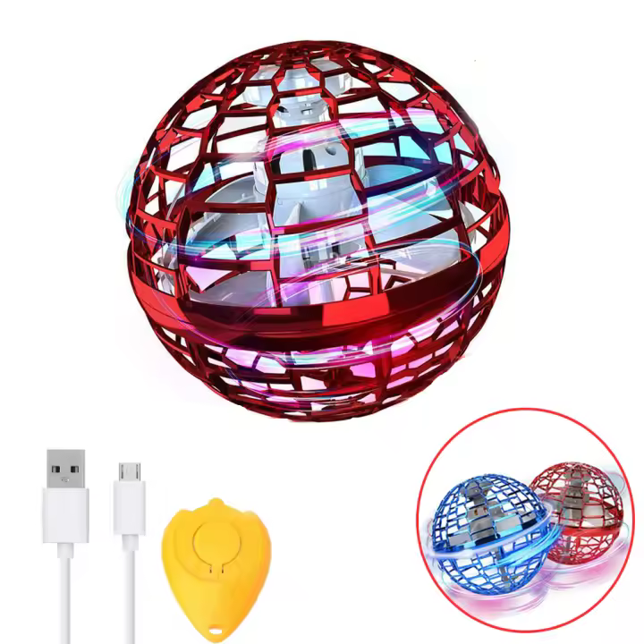 MAGIC SELECT Juguete Bola Voladora Luminosa con Control Remoto y Luces LED RGB-LED - 1