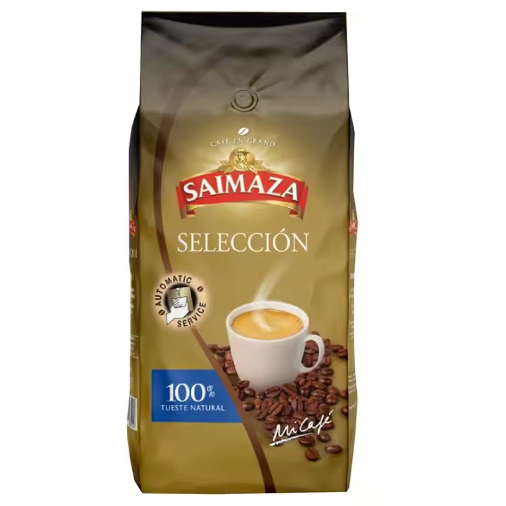 Saimaza Selección café en grano 100% natural 1kg 8711000895047 - 1