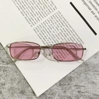 Gafas De Sol Oval UV400 Unisex Retro Pequeño Marco Moda Protección Sol Verano Diseño Vintage Gafas De Protección Diaria - details 5
