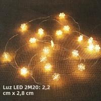 Luces De Cadena De Hadas 2M Con Santa Claus Y Payaso De Navidad Para Decoración De Habitación Y Jardín Luz LED De Guirnalda Navideña - details 12