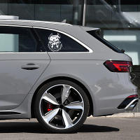 Pegatina De Coche Creativa Con Cabeza De Perro Divertida Impermeable Para Ventanas De Coche Y Parachoques De Motocicleta Material De Plástico - details 7