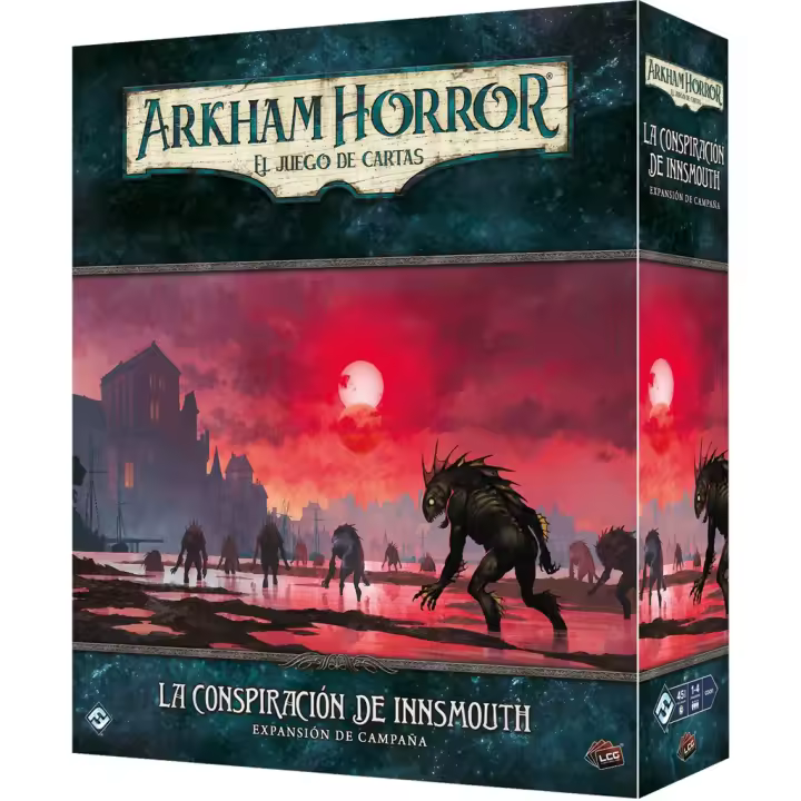Arkham Horror LCG La conspiración de Innsmouth expansión campaña - 1