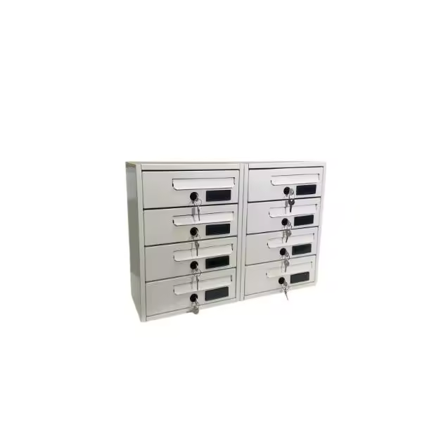 Buzón Condo Para Exterior cm 60x17x42H o 30x17x84 varios colores - 1