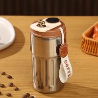 Jarrón Térmico Maple Inoxide 316 with Termómetro Digital - Taza Café Portátil para Hombre/Mujer, Mantiene Frío/Calor 12-24H, Diseño Elegante Sin Fugas, 450mL, Ideal Oficina/Viajes - details 21