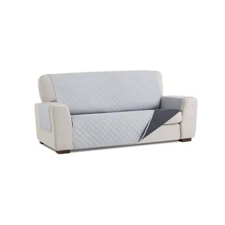 Funda de Sofá 3 plazas Belmarti - Cubre Sofá de Alta Calidad para Proteger y Personalizar tu Sofá - Reversible y Acolchado - 1