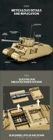 Bloques De Construcción Serie World of Tanks Tiger TOG2 M4 Sherman Tanque Blindado Pesado Para Niños Juguetes Educativos Regalo De Cumpleaños Y Navidad - details 12
