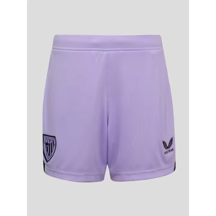 ATHLETIC CLUB BILBAO  PANTALÓN CORTO 24/25 PARA NIÑO. MARCA CASTORE - 1