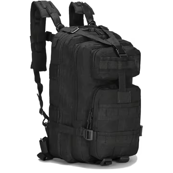 Mochila Militar Hombre 25L Mochila de Asalto Molle Mochila Táctica Mochila de Combate Campamento de Senderismo al Aire Libre Multibolsillos Mochilas Caza de Pesca Caza Senderismo 20L - 1
