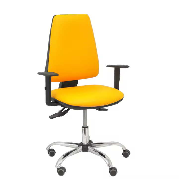 Silla Elche S 24 horas similpiel naranja - 1