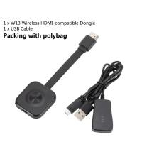 Adaptador De Pantalla WiFi Transmisor De Audio Y Video Mirroring HDMI Para iPhone Android PC TV Receptor 4.2 - details 4