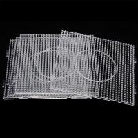 4PCs Tablero De Plantillas Transparentes Para Hama Beads 5mm Herramienta De Dibujo En Pixel DIY Material De Perler Para Juguete Educativo Para Niños - details 8