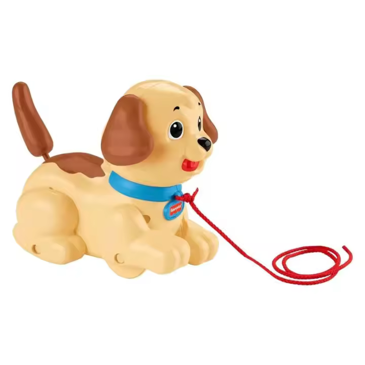 Pequeño Snoopy perro de arrastre Fisher Price H9447 MATTEL - 1