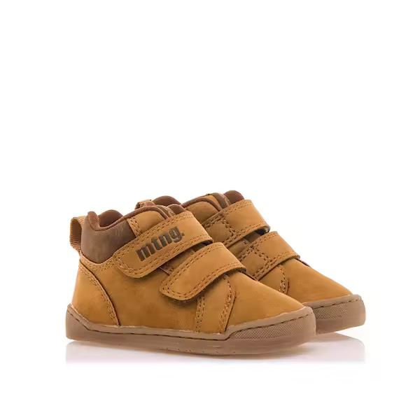 Botines Free Mustang Waima camel 2 velcros - 1