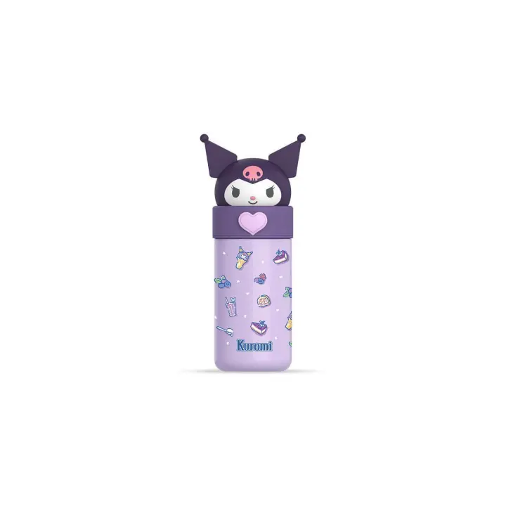 botella oficial de agua de kuromi, 500ml - 1