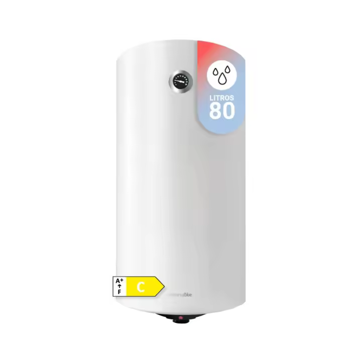 UNIVERSALBLUE Termo Eléctrico 80 Litros NIÁGARA 3080 | Agua Caliente en 2 Horas - 1